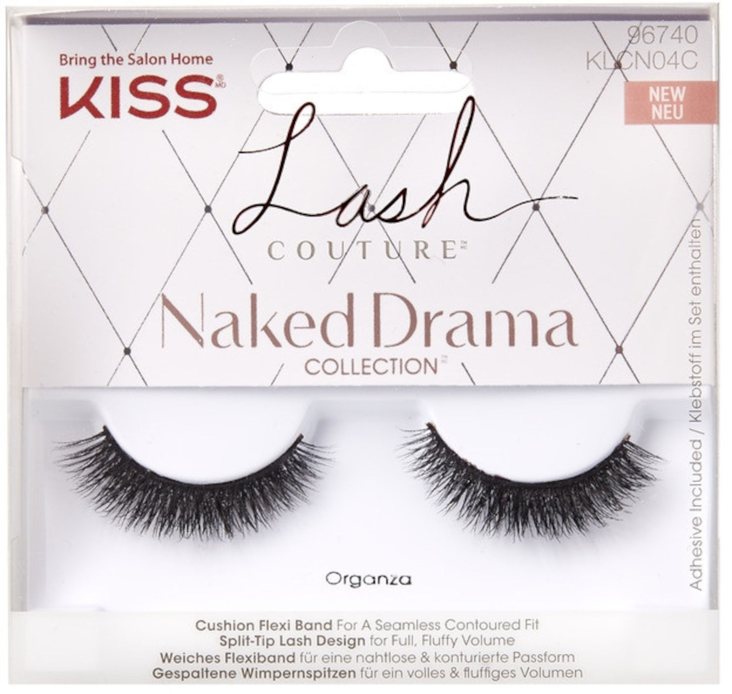 Kiss Kiss Lash Couture Naked Drama Organza