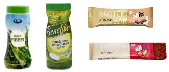 חטיפי חלבון, וסיבים תזונתיים של לייף, סיבים תזונתיים של בנפייבר