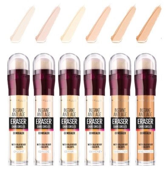 הקונסילר  החדש של  מייבלין ניו יורק - ERASER INSTANT ANTI AGE