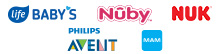 life avent nuby nuk mam