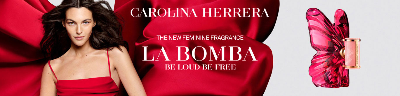 CAROLINA HERRERA - THE NEW FEMININE FRAGRANCE - LA BOMBA - BE LOUD TO BE FREE