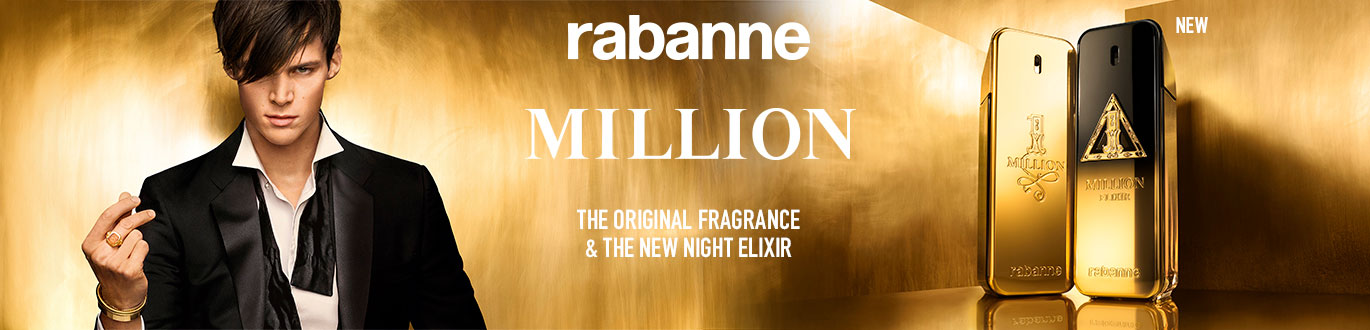 RABANNE - MILLION - THE ORIGINAL FRAGRANCE & THE NEW NIGHT ELIXIR