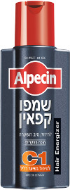 אלפסין שמפו קפאין C1 לגבר