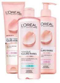 L'OREAL PARIS RARE FLOWERS ניקויי פנים