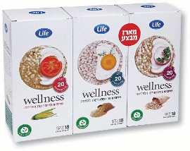 Life Wellness פריכיות דקות למריחה