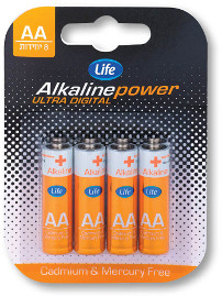 Life סוללות AA/AAA