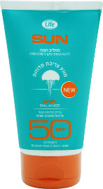 Life SUN תחליב הגנה מונע צריבת מדוזות SPF50