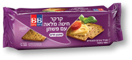 בייגל בייגל קרקר חיטה מלאה עם פשתן