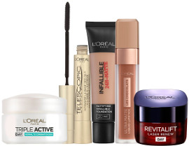 L'OREAL PARIS מוצרי איפור וטיפוח