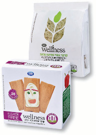 Life Wellness קרקר אפוי מחיטה מלאה/שיפון 140 גרם/קרקר תירס ללא גלוטן 200 גרם
