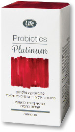Life פרוביוטיקה פלטינום 25 מיליארד