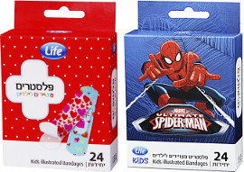 Life מגוון פלסטרים לילדים