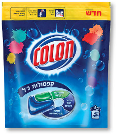 קולון 101 קפסולות ג'ל לכביסה