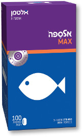 אלספה מקס מקסימום אומגה 3 בכמוסה