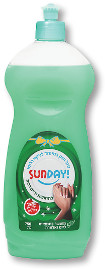 SUNDAY נוזל חזק במיוחד לניקוי כלים 24% חומר פעיל