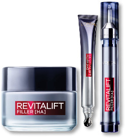 L'OREAL PARIS REVITALIFT FILLER סדרת טיפוח