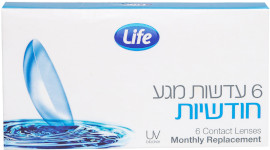Life עדשות מגע חודשיות