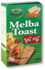 MELBA TOAST טוסטים צנימים