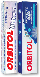 אורביטול משחת שיניים להלבנה/PROTECT&FRESH
