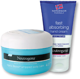 NEUTROGENA מגוון מוצרים לטיפוח הגוף והידיים