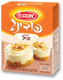 אסם אינסטנט פודינג בטעם וניל
