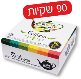 Life Wellness תה וחליטה ב-6 טעמים