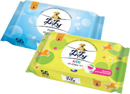 לילי נייר טואלט לח נשטף באסלה