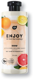 Life שמפו/מרכך לשיער מועשר בתמציות טבעיות