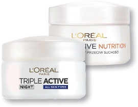 L'OREAL PARIS TRIPLE ACTIVE סדרת טיפוח