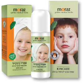 מורז מגוון מוצרים להזנה וטיפוח השיער/סדרת כינקייר לטיפול בכינים על בסיס צמחי מרפא