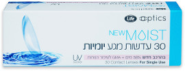 Life NEW MOIST עדשות מגע יומיות