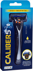 Life קליבר 5 מכשיר גילוח+2 סכינים