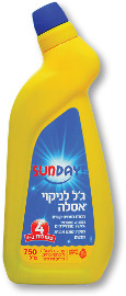 SUNDAY ג'ל לניקוי אסלה
