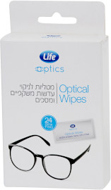LIFE מטליות לניקוי עדשות משקפיים ומסכים
