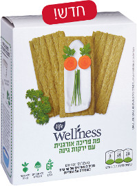 Life Wellness פת פריכה אורגנית