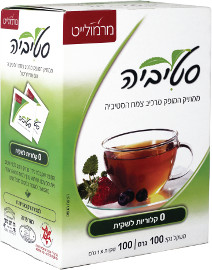 מרמולייט סטיביה ממתיק על בסיס צמח הסטיביה