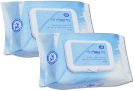 Life מגבוני נייר טואלט לח אריזת דיספנסר