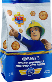 Life BABYS ביסקוויטים אפויים מקמח מלא לפעוטות סמי הכבאי