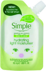 SIMPLE SENSITIVE SKIN EXPERTS קרם לחות קליל - סקוויז