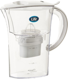 Life קנקן עם סופר ידני כולל פילטר מתקדם 2 ליטר