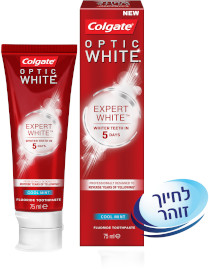 קולגייט משחת שיניים אופטיק וויט