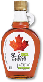Life Wellness סירופ מייפל טהור אורגני