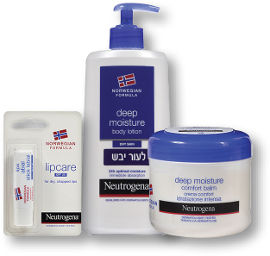 NEUTROGENA שפתון SPF20/קרם רב