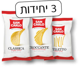 SAN CARLO חטיפי