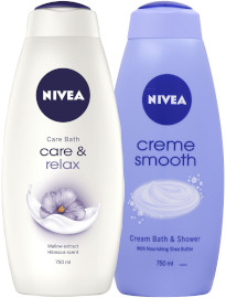 NIVEA קרם/תחליב רחצה