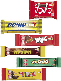 עלית מגוון* חטיפי שוקולד