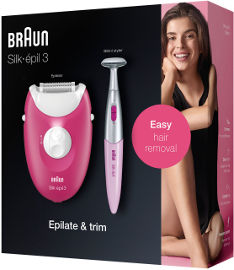 סילק אפיל 3 מסיר שיער  דגם 3420