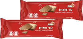 עד חצות ביסקויט פריך בשוקולד חלב מעולה
