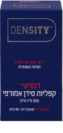 דנסיטי סידן קרבונט ננו אמורפי לבניה וחיזוק הגוף