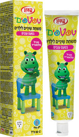 סופרמן/ברבי/הלו קיטי/טפטפים משחת שיניים לילדים